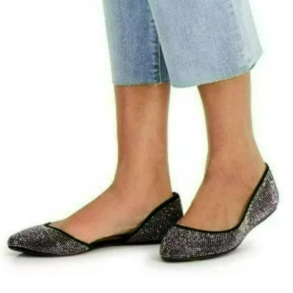 Wild Pair Mabel D'Orsay Flats -5.5 - Picture 6 of 8